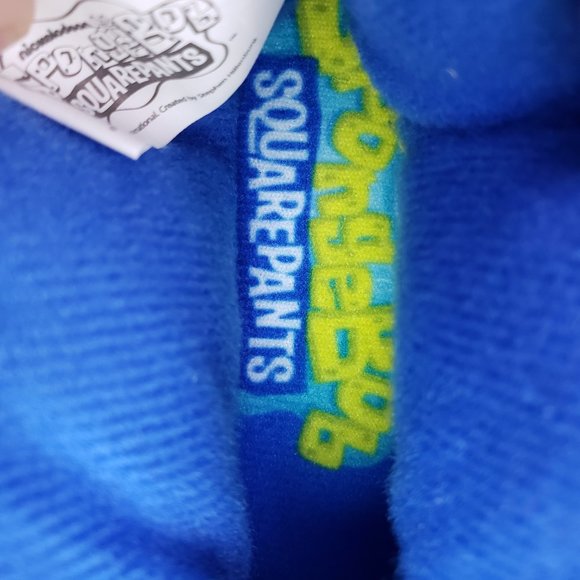 Nickelodeon SpongeBob SquarePants Boys Size 13/1 Slip On Plush Comfy Slippers - Picture 7 of 8